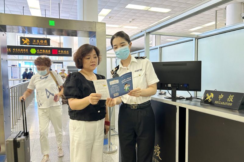 煙臺中韓跨境航線年進出境旅客超13萬人次（圖）