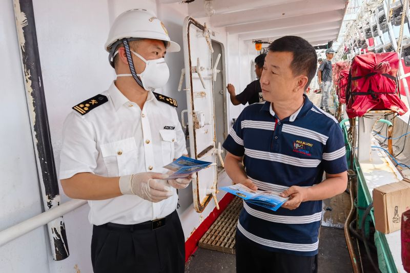 蓬萊海關(guān)開展禁毒專題宣傳活動（圖）